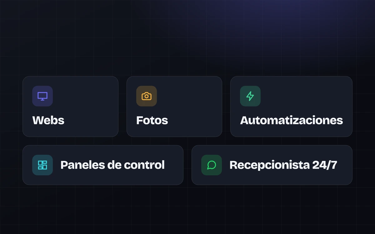 Vista previa de la página Servicios